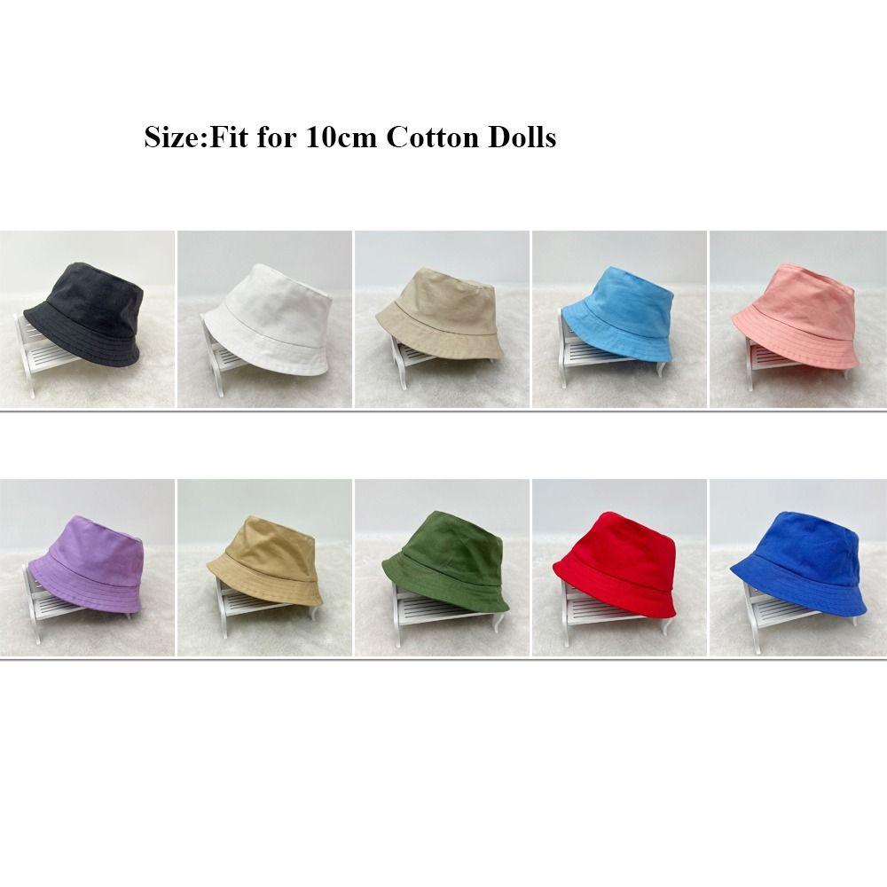 Candy Color for 10cm Dolls 10cm Doll Hat Animal Casual Hat Doll Baseball Cap Fashion Caps