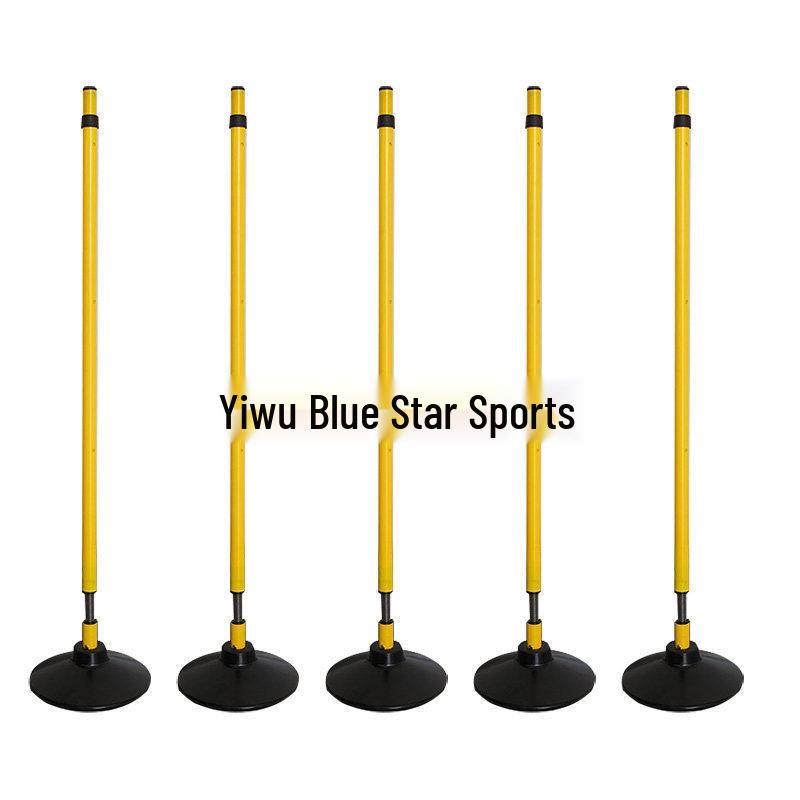 Roly-Poly Basketball and Football Training Slalom Pole - Middle School Exam Practice and Teaching Aids.