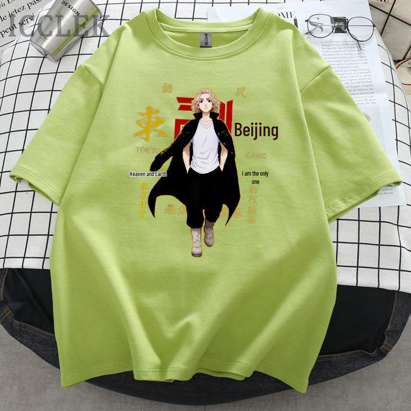 Tricou Unisex cu Mânecă Scurtă Anime Tokyo Avengers 2021