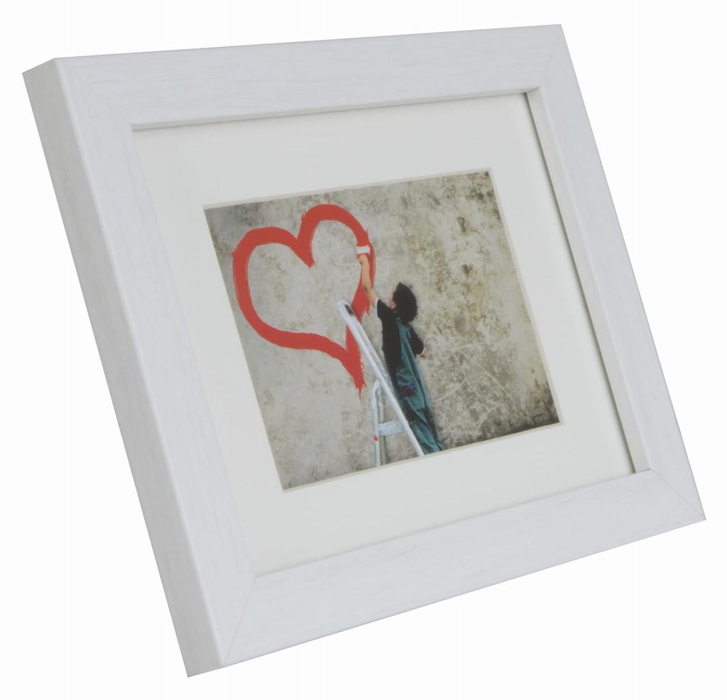 Zestaw Ramek Na Zdjęcie 15X21 A5 Trzypak Z Passe-Partout Retro White  Bd Art