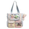 Schoolbag Fresh and Sweet High-value Dopamine Transparent Pain Bag Backpack Female Japanese High-value Junior High School Student Backpack Female