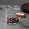 Glass Espresso Measuring Cups 120ml Frothing Pitcher Cup Heat Resistant Milk Jug  Kitchen