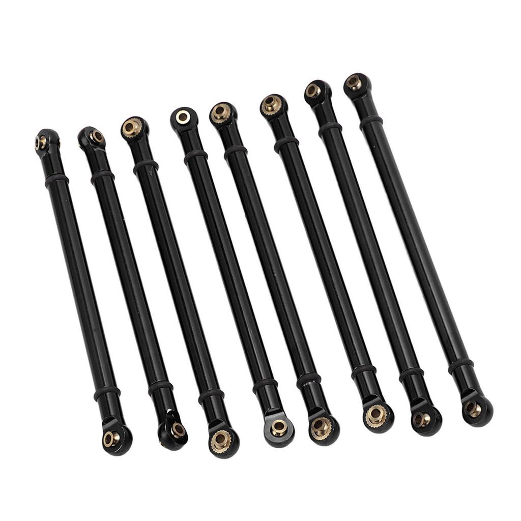 8pcs M3 Aluminum Alloy Link Rod Linkage Set for   SCX10 RC Crawler Car Upgrade Parts