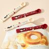 6Pcs Cartoon Snack Sealing Clip With Date Scale Sealer Portable Food Sealing Clip Plastic Snack Clip Seasoning Bag Sealing Clip