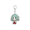 55MM Anime Puella Magi Madok Keychain Kaname Madoka/Akemi Homura/Miki Sayaka Key Chain Acrylic Model Plate Christmas Gifts