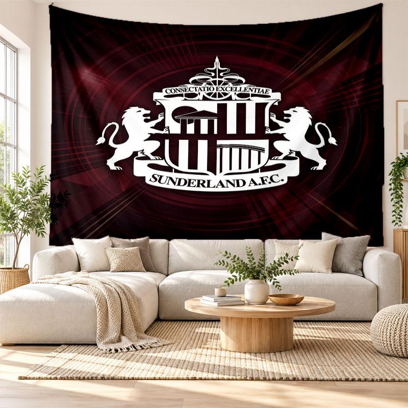 Sunderland Wall Tapestry, Soft Fabric Wall Hanging, Decorative Backdrop For Bedroom Home Wall Art