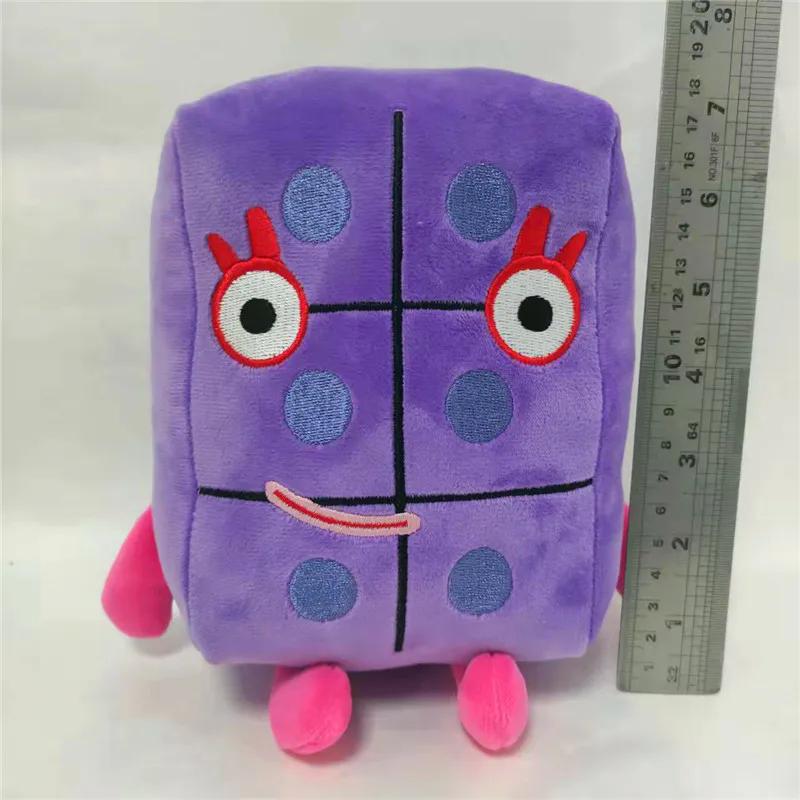 14-18Cm Cartoon Number Plush Doll Toys Educational Stuffed Movie Anime Kids Early Childhood Birthday Christmas Gift