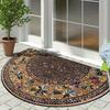 Non-Slip Semi-Circular Carpet Anti-fouling Welcome Mat New Door Mat  Home Decorative