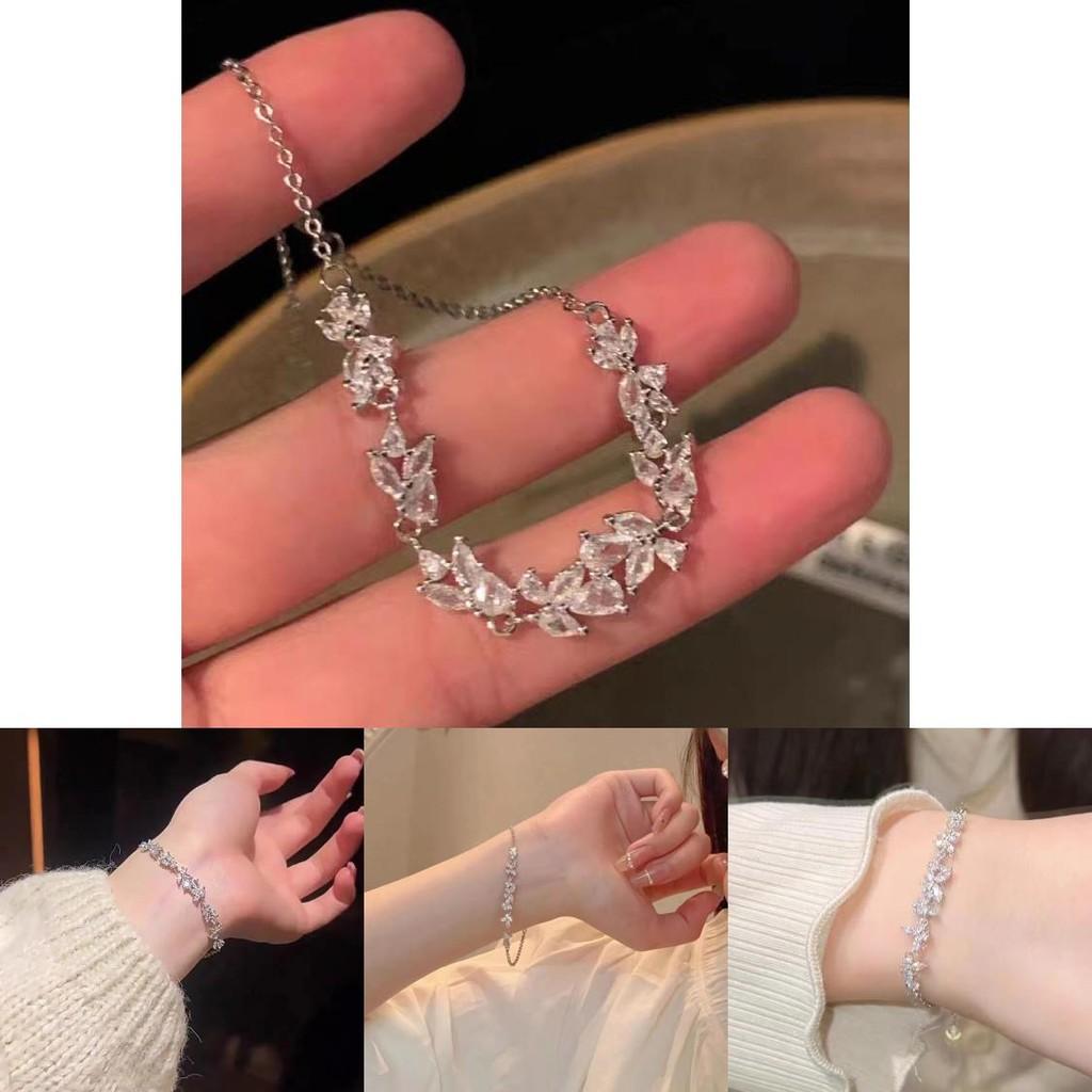 Stylish Wisteria Flower Bracelet For Women Exquisite And Sweet Fresh Design