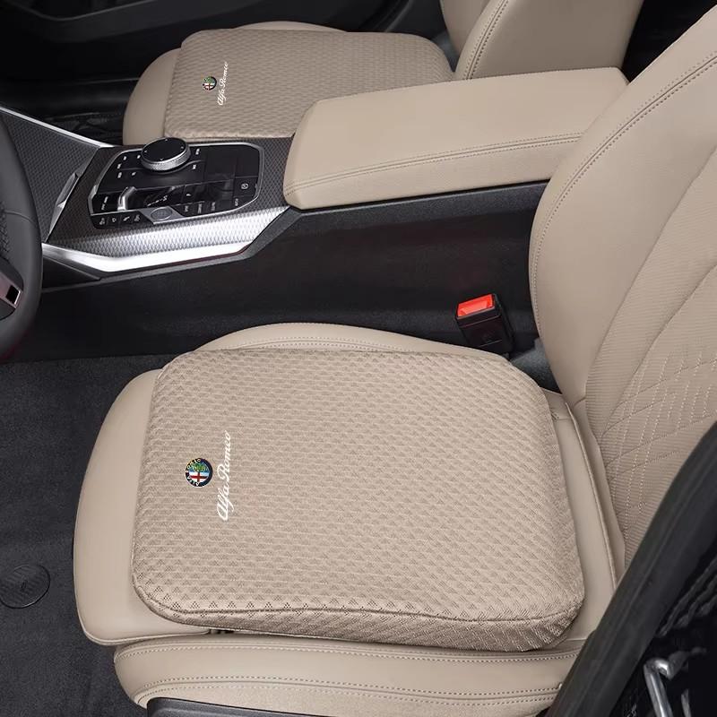 Pro Alfa Romeo Potahy na autosedačku Ledové hedvábí Zvyšující polštářek Pro Alfa Romeo Giulietta Mito 159 Giulia Stelvio 156 147 Tónové