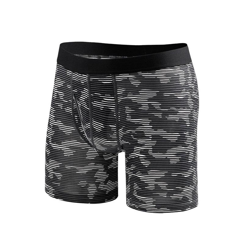 Pánské boxerky s nízkým pasem, prodyšné, pro cyklistiku a běhání, plus size