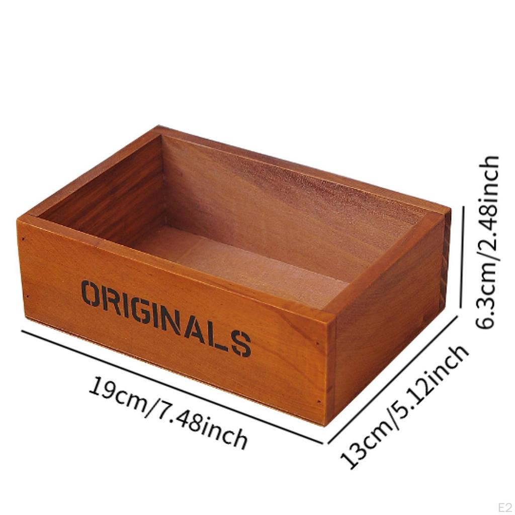 Elegant Wooden Storage Box for Jewelry And Makeup Organization