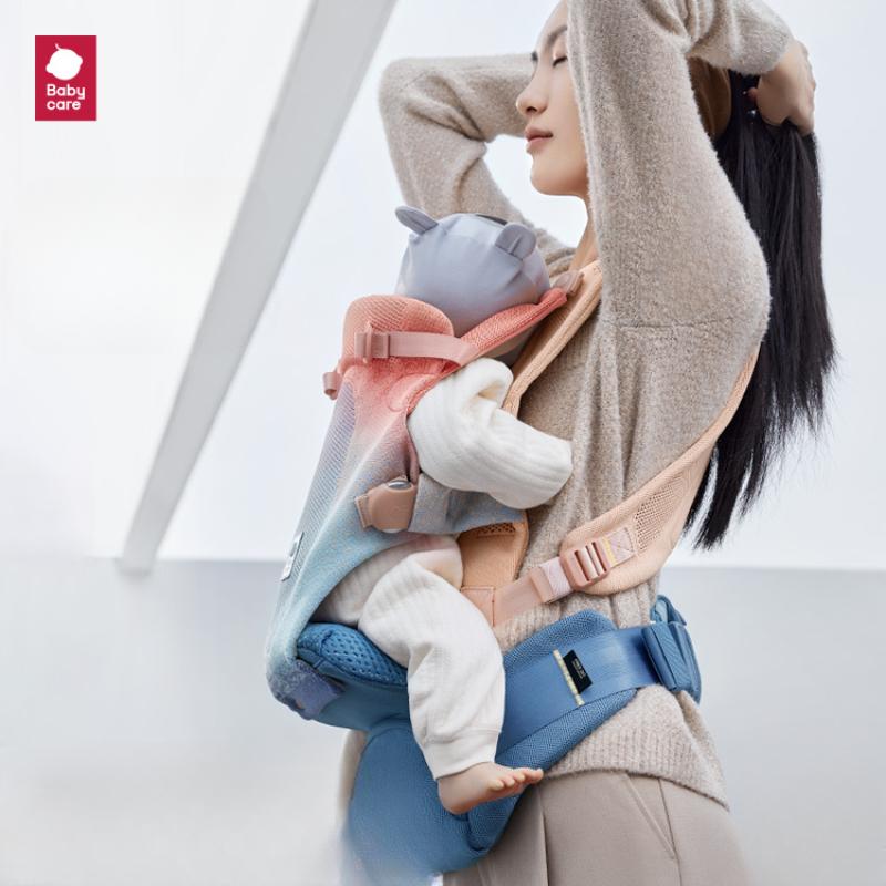 

BABYCARE Талисман-табурет для младенцев на слинге спереди, двойного назначения, детские переноски-кенгуру для движения детей