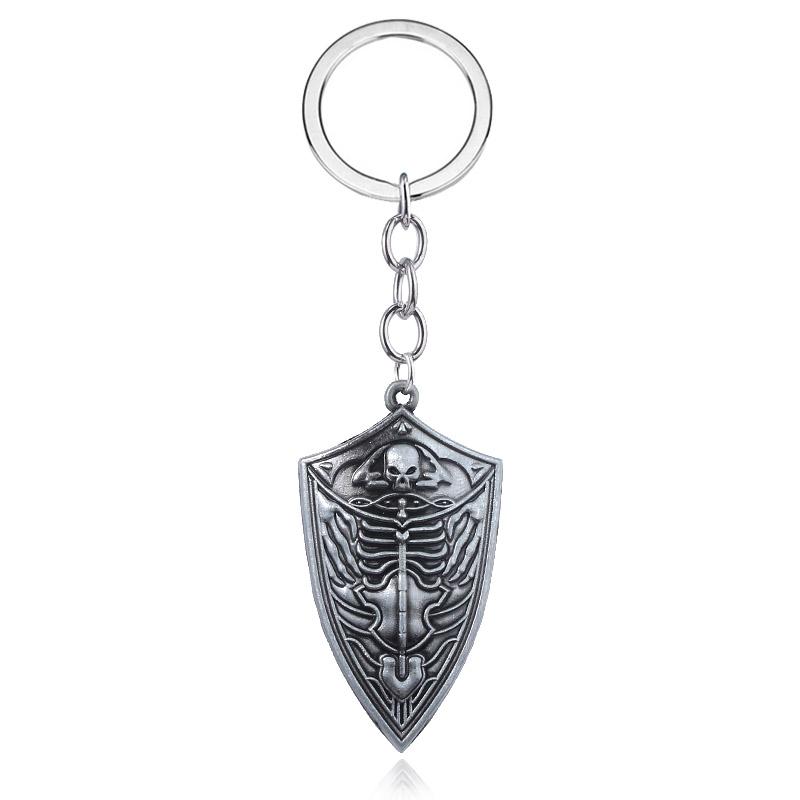 SG High Quality Dark Souls 3 Artorias Sword Keychains Pendants Abyss Walker Knights Sword Men Car Bag Keyring Cosplay Jewelry
