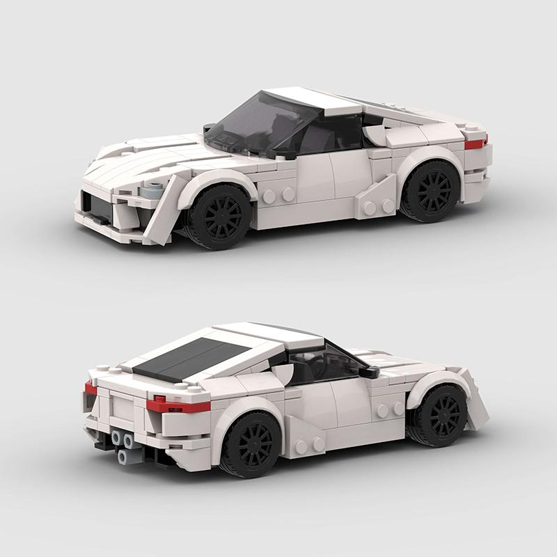 Car Series Building Blocks Set Model Sports Racing Educational Bricks Vehicle Toys Boys Kids Adult Gifts MOC LFA