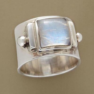 Charming Finger Ring Polishing Silver Color Gift