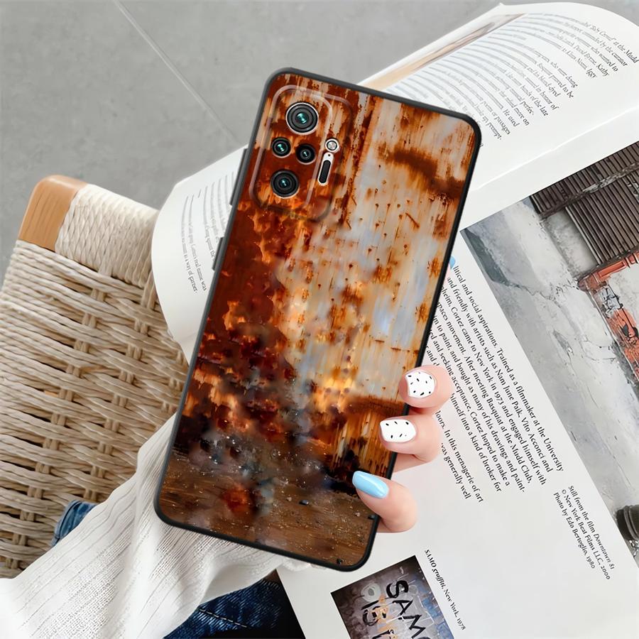 Rust Marks Funda Phone Cover Case for Xiaomi Redmi Note 9s 12S 10S 11 13 12 Pro Plus 10 9 8 Pro 11S