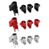 Axle Tube Link Mount Set Aluminum Counterweight Increase Link Rod Mount Adapter for SCX10 PRO