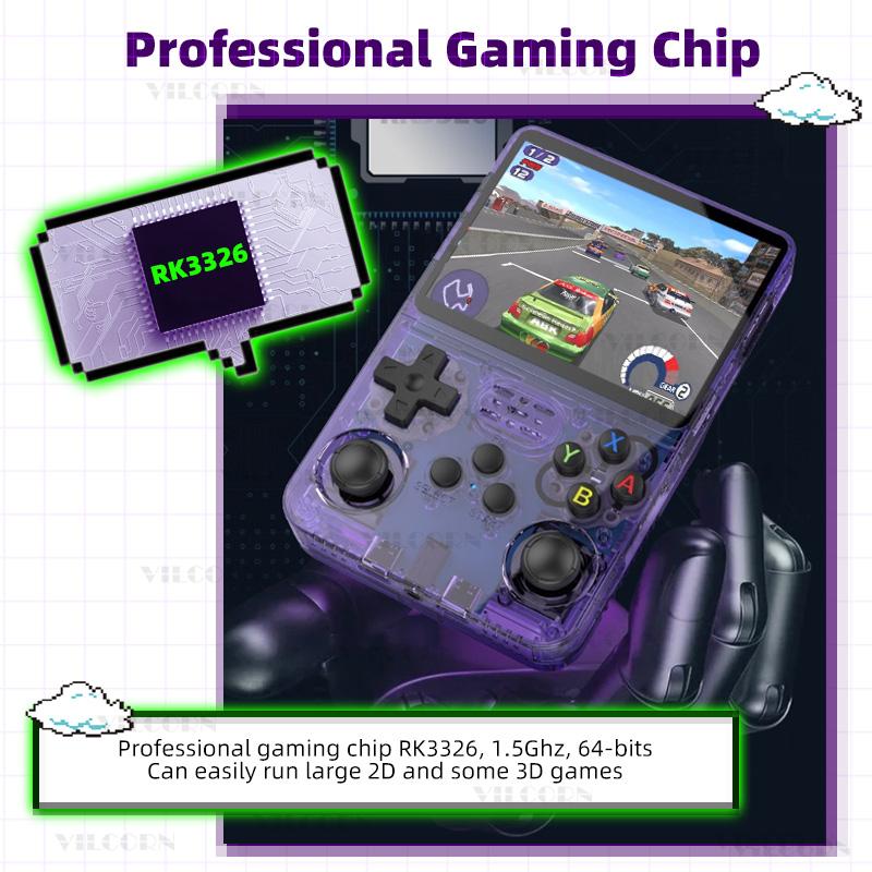 2025 Upgraded R36S Retro Game Console 50+ Simulators 3.5 Inch HD Screen Portable Gaming Handheld Support WiFi Online Battles