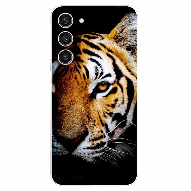 For Samsung A25 Case TPU Painted Space Tiger Silicone for Samsung Galaxy A15 4G Soft Cover for GalaxyA15 5G Shockproof Cases