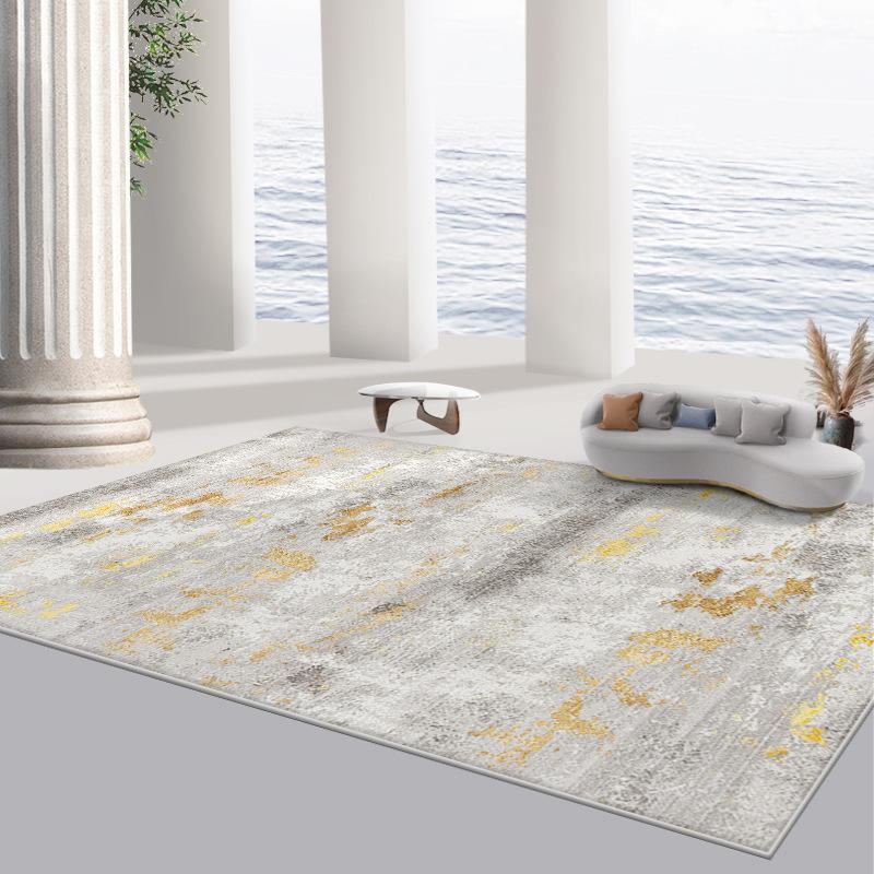 Japanese Modern Living Room Rugs Decoration Home Thickened Stretch Flannel Floor Mats Children's Bedroom Rug Large Area Carpets