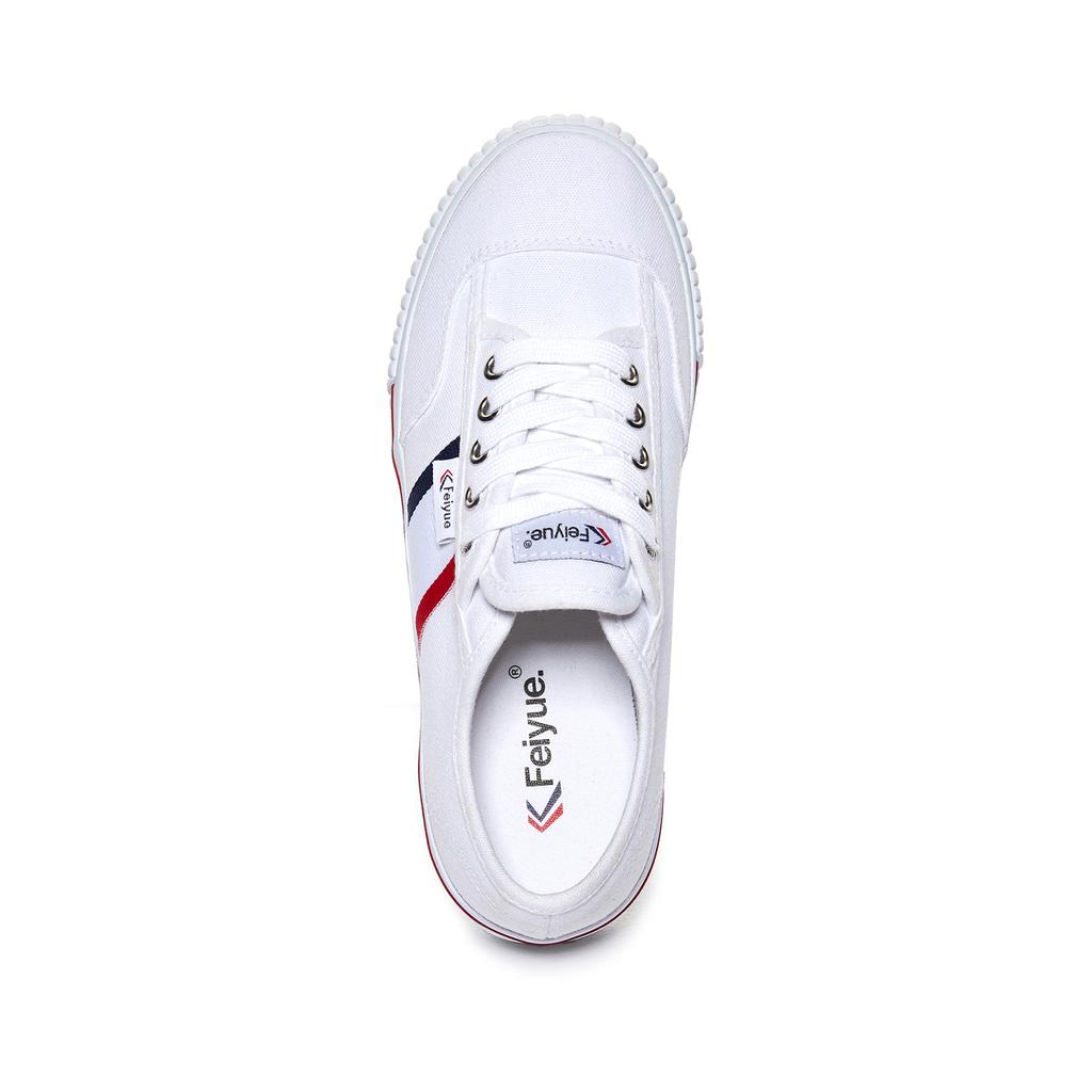 Feiyue Fe Lo Plain Platform / White/Red/Navy / Fus10007