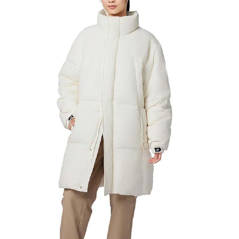 New Balance Hooded Puffer Jacket Asia Sizing 'White' Men's NPD49031-WT