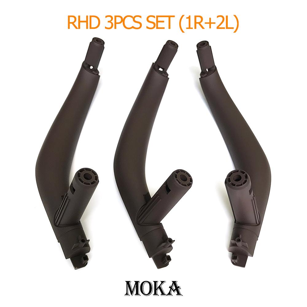 LHD RHD 3PCS Set Inteior Passenger Door Handle Cover Trim Replacement Parts For BMW X5 X6 F15 F16 2014 2015 2016 2017 2018