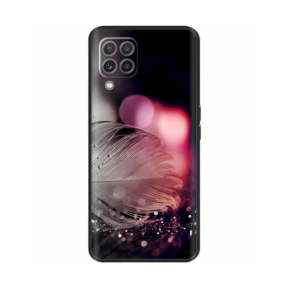 For Samsung Galaxy A12 Case 6.5'' Stylish Painted Cover Soft Silicone Phone Case For Samsung A12 M12 SM-A125F A127F N125F Coque