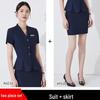 Women's Professional Workwear Set: Short-Sleeve Receptionist Manager Suit 2025