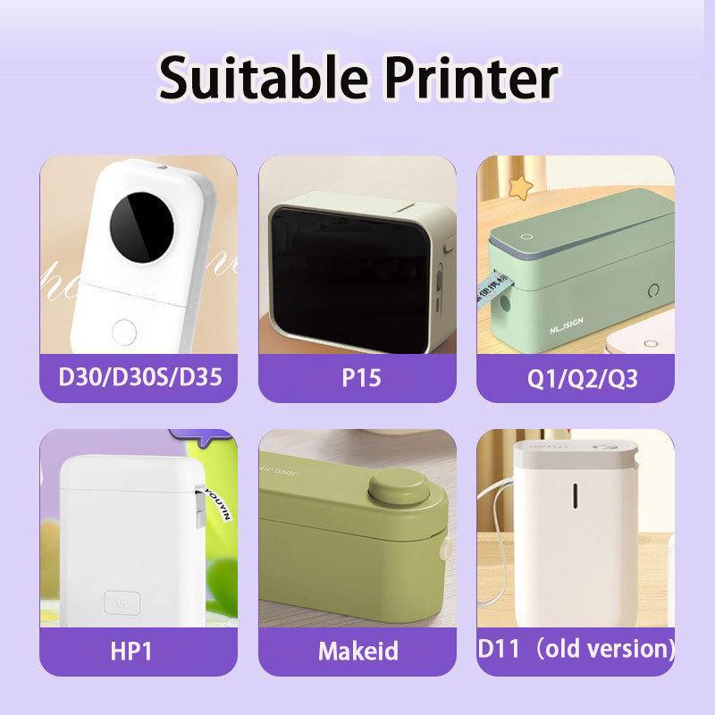 Mini Self-Adhesive Thermal Label Paper for Phomemo D30