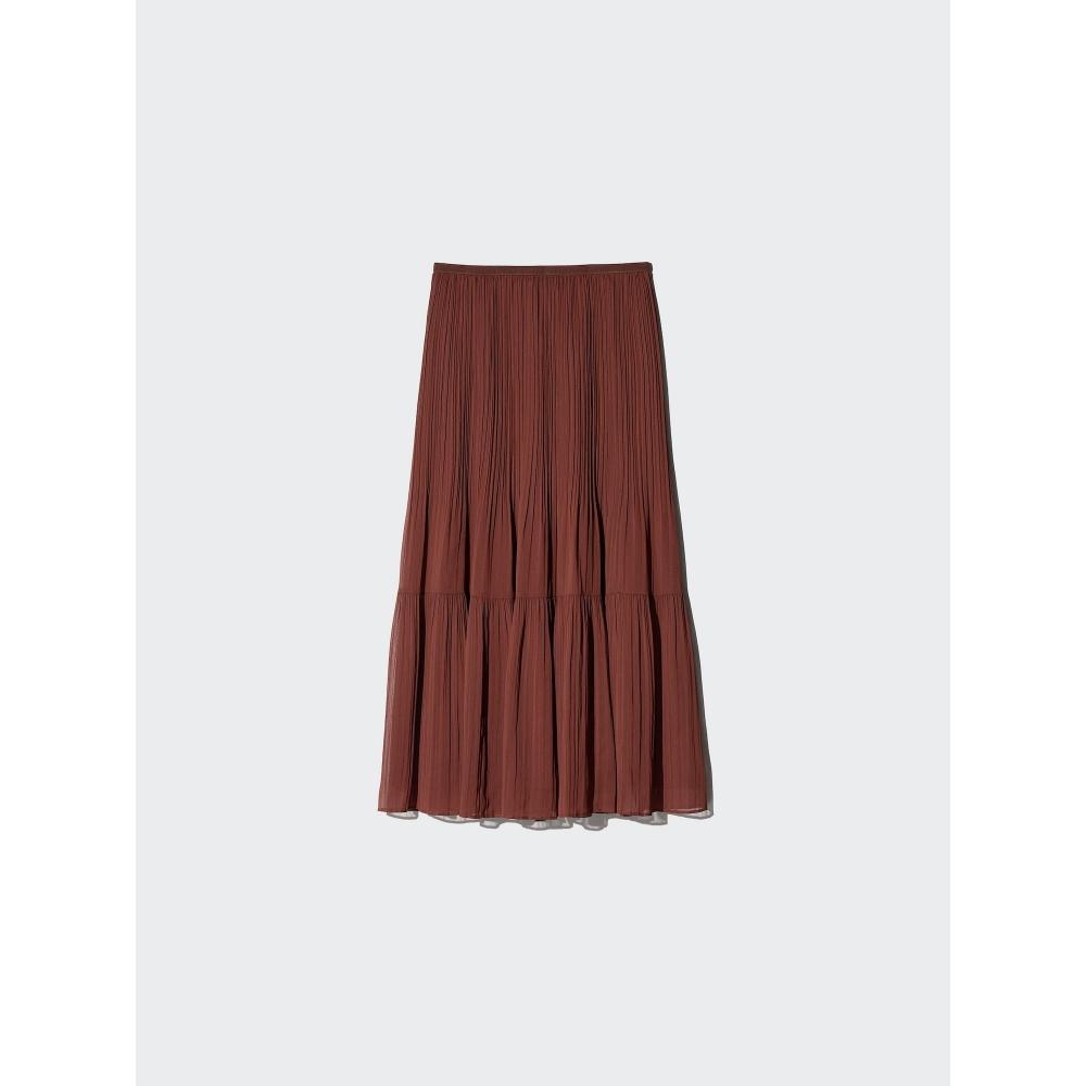 Uniqlo Chiffon Tiered Skirt