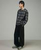 SIGNATURE Brushed Semi-Balloon Fit Slacks [Black]