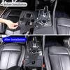 Real Carbon Fiber Car Interior Accessories Center Console Gear Shift Knob Panel Decorative Cover for Alfa Romeo Giulia 2017-2019