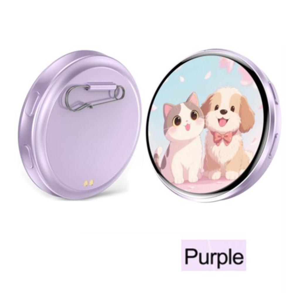 E87 Anime Dynamic Brooch: Double-Flash Tinplate Badge