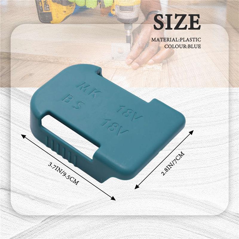A72U 5Pcs Battery Storage Rack Holder Case For 18V Fixing Devices