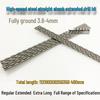 Fully Ground Extra Long Spiral Drill Bit Set: 3.6mm, 3.7mm, 3.8mm, 3.9mm, 4mm - 160mm To 400mm Length, Straight Shank