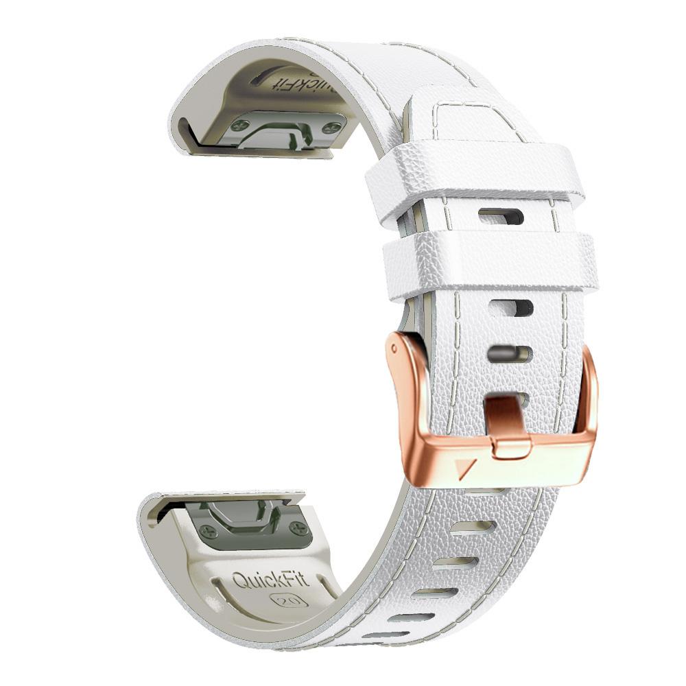 Dirželis 20 mm Garmin Fenix 8 43 mm 7S 6S Pro 5S Plus odinis silikoninis dirželis Epix Pro Gen 2 42 mm apyrankei moteriška apyrankė