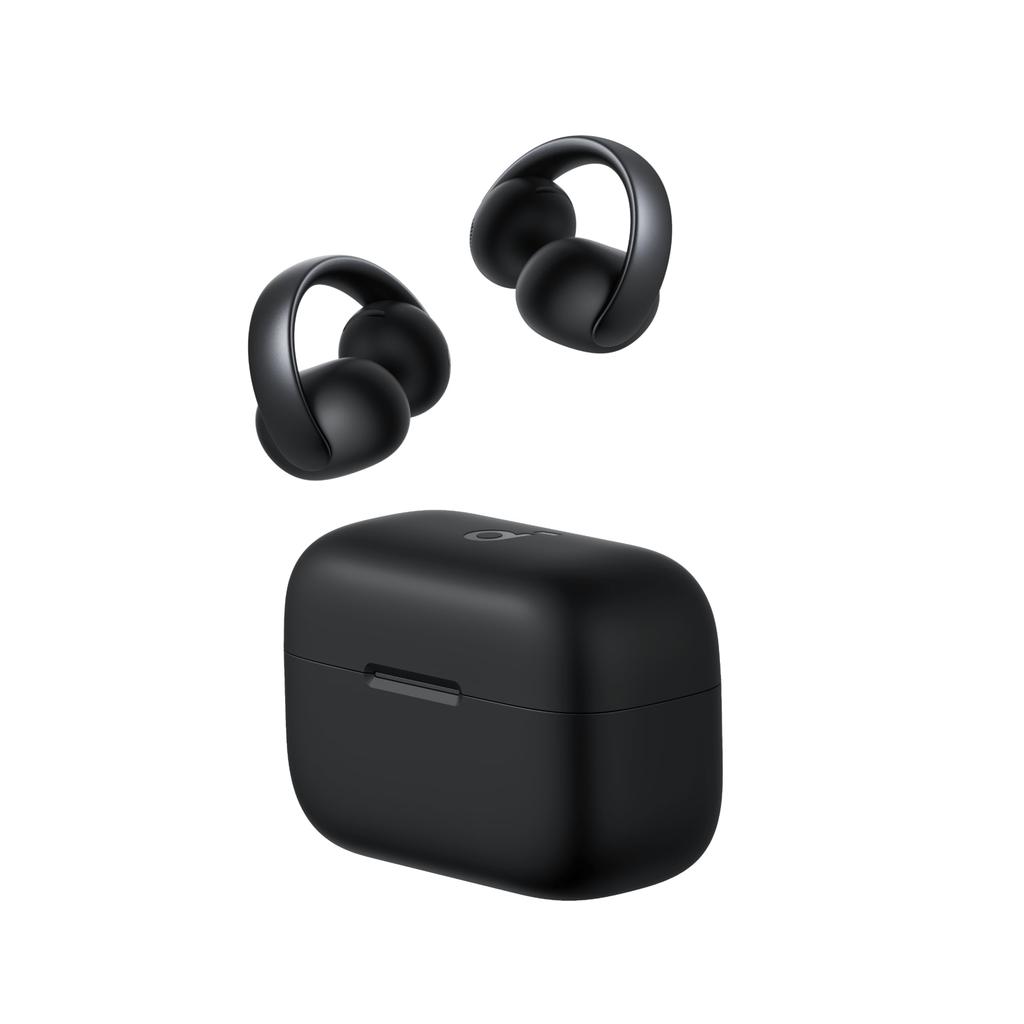 Anker Soundcore AeroClip (Bluetooth 5.4) [Open-Ear Wireless Earbuds with Ear Cuffs, IPX4 Waterproof, 32-Hour Playtime, Multi-Point Connection]