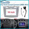10 Inch Car Frame Fascia Adapter Android Radio Dash Fitting Panel Kit For Ford Transit Connect 2008-2012