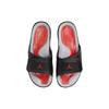 Air Jordan Hydro 4 Retro Slide Zwart Cement Heren Sneakers Cementgrijs Vuurrood 532225-060