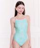 Kichipichi Mignon Foret X-Back One-Piece Swimsuit Mint [Kg1Lst003]
