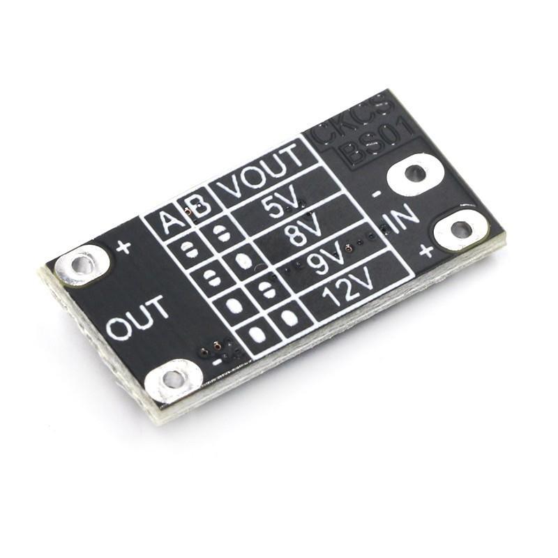 Mini Dc-Dc Boost Step Up Converter 3V 3.2V 3.3V 3.7V 5V 9V To 12V Voltage Regulator Pcb Board Module Can Set 5V/ 8V/ 9V/12V