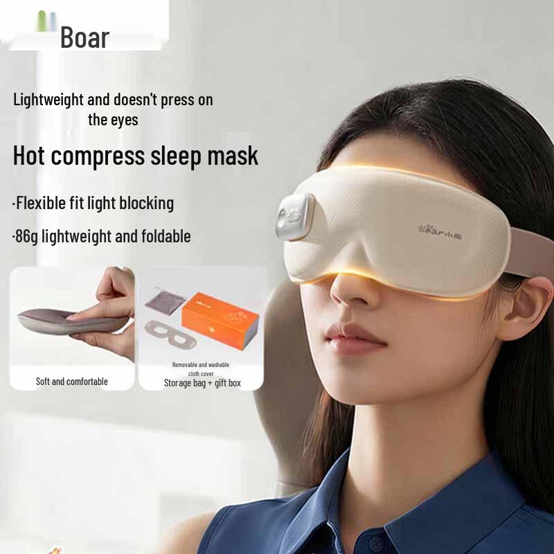 Little Bear Heated Eye Massager Mask CN plug (adapter included)