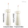 Lujoso juego de 2 candelabros de pilar Contenedor de vela perfumada Candelabros de cerámica para velas cónicas Grandes Pequeños Adorno de yeso Decoración artística para el hogar Regalos de boda