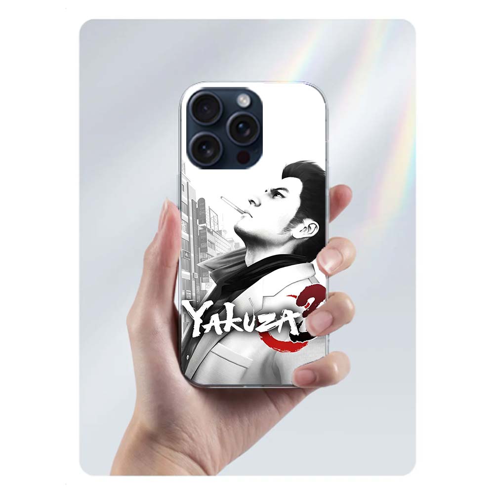 Yakuza 0 Game Clear Phone Case For Iphone 17 Air 16 Pro Max 15 Pro 14 Plus 17E 16E 11 13 12 Mini Cover Cases Fundas Cell TPU Cap