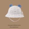 Baby and Toddler Pot Hat Spring and Autumn New Style Small Bear Cute Baby Fisherman Hat Sun Protection Sun Protection Versatile Hat for Boys and Girls