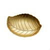 Plate Bathroom Cosmetic Tray Bread Wooden Leaf Shape Refreshment Dessert for KTV