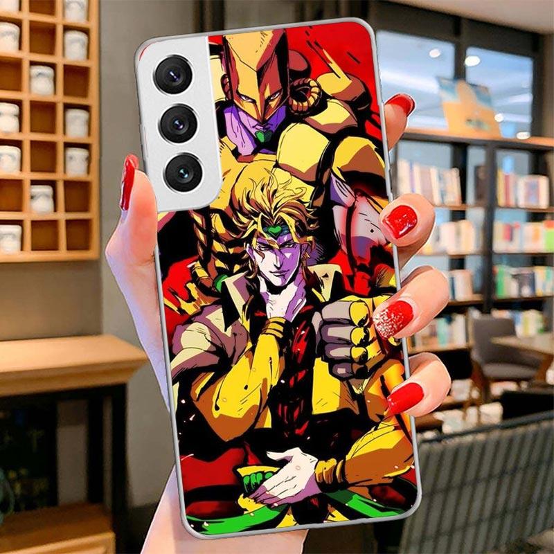JoJo Bizarre Adventure Dio Cover Phone Case For Samsung Galaxy S26 S25 Edge S24 Ultra S23 S22 Plus S21 S20 FE Soft Fundas Shell