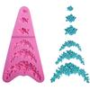 Stampo in silicone per ghirlanda di fiori di rosa, bordo per torta, gioielli, strumenti per decorare matrimoni